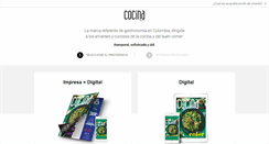 Desktop Screenshot of cocinasemana.com