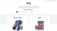 Desktop Screenshot of m.cocinasemana.com
